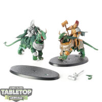 Stormcast Eternals - 2 x Concussors - teilweise bemalt