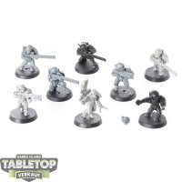 Tau Empire - 8 Fire Warriors Strike Team - unbemalt