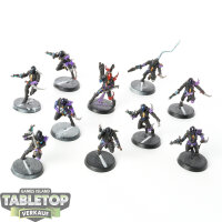 Drukhari - 10 Wyches - bemalt