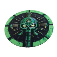 Playmats.eu - Rubber Zones for Warhammer 40k 10th Edition 7,6"/19,3 cm (6 Pieces) - Ancient Evil