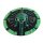 Playmats.eu - Rubber Zones for Warhammer 40k 10th Edition 7,6"/19,3 cm (6 Pieces) - Ancient Evil