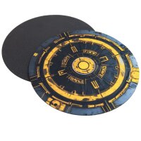 Playmats.eu - Rubber Zones for Warhammer 40k 10th Edition 7,6"/19,3 cm (6 Pieces) - Fusion Pod