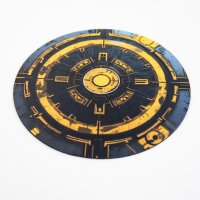 Playmats.eu - Rubber Zones for Warhammer 40k 10th Edition 7,6"/19,3 cm (6 Pieces) - Fusion Pod