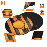 Playmats.eu - Rubber zones for Warhammer 40k: Kill Team 9,1cm / 3,6" - Stains and Stripes