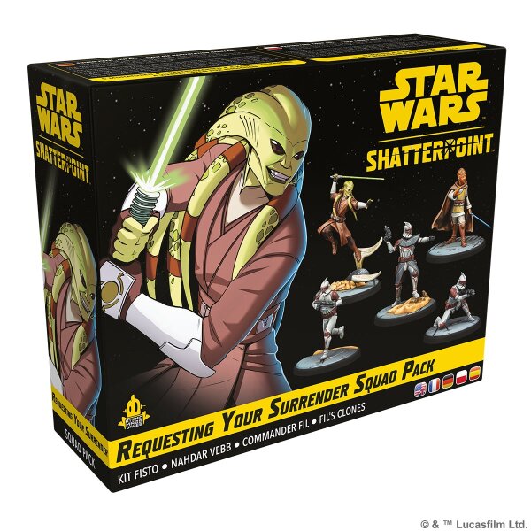 Star Wars: Shatterpoint - Requesting Your Surrender Squad Pack - Multilingual