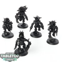 Orks - 5x Ork Stormboyz - grundiert