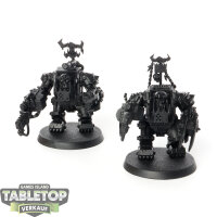 Orks - 2x Meganobz - grundiert