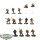 Tau Empire - 12x Fire Warriors Strike Team - teilweise bemalt