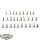 HdR Figuren - Gut - 29x Warriors of the Last Alliance - Elves  - bemalt