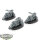 Space Marines - 3x Outriders - unbemalt