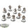 Astra Militarum - 10x Cadian Shock Troops - klassisch - bemalt