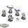 Space Marines - 5 Scouts klassisch - bemalt