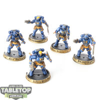 Space Marines - 5 Primaris Reivers - bemalt