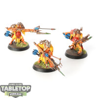 Orruk Warclans - 3x Man-Skewer Boltboyz - bemalt