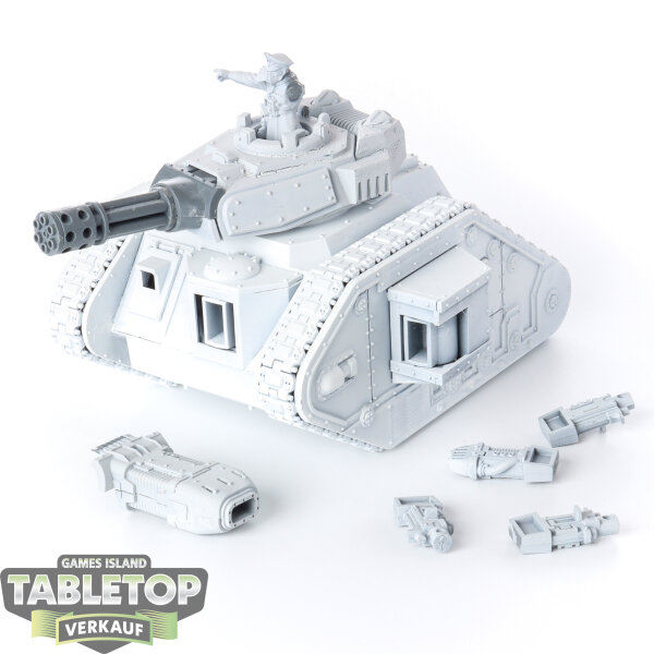 Astra Militarum - Leman Russ Battle Tank - teilweise bemalt