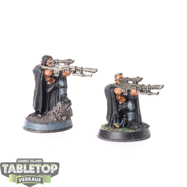 Astra Militarum - 2x Cadian Snipers - bemalt