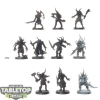 Death Guard - 10x Poxwalkers - teilweise bemalt