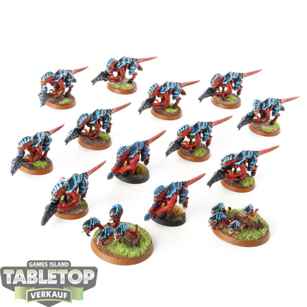 Tyraniden - 12 x Termagants klassisch - bemalt