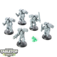 Space Marines - 5 x Vanguard Veteran Squad - teilweise...
