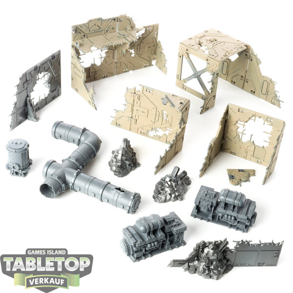 Gelände - Deadzone Terrain - teilweise bemalt