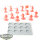 Lannister - 12 Lannister Guardsmen - unbemalt