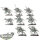 Lizardmen - 8 x Saurus Cavalry - unbemalt