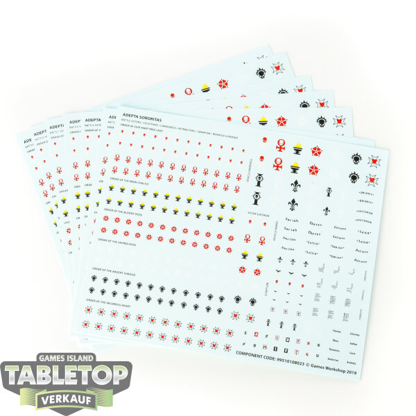 Adepta Sororitas - Transfers sheets - Sonstiges