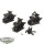 Chaos Space Marines - 3 Chaos Bikers - grundiert