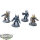 Chaos Space Marines - 4 Chaos Terminators klassisch - teilweise bemalt