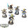 Chaos Space Marines - 5 Rubric Marines klassisch - teilweise bemalt