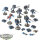 Chaos Space Marines - 8 Raptors klassisch - bemalt