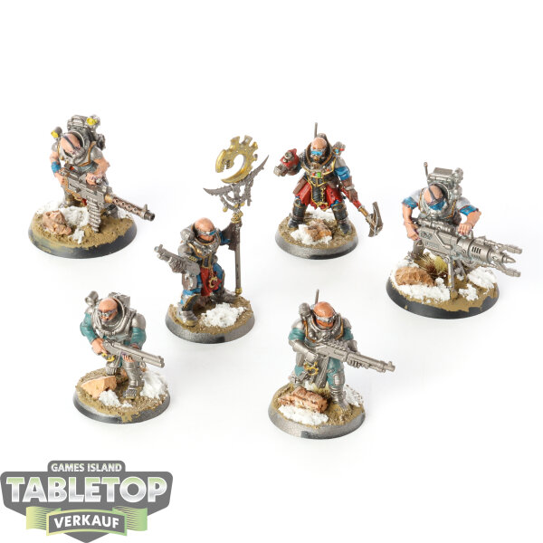 Genestealer Cults - 6 Neophyte Hybrids - bemalt