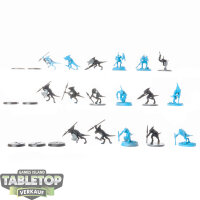 Seraphon - 17x Skinks - teilweise bemalt