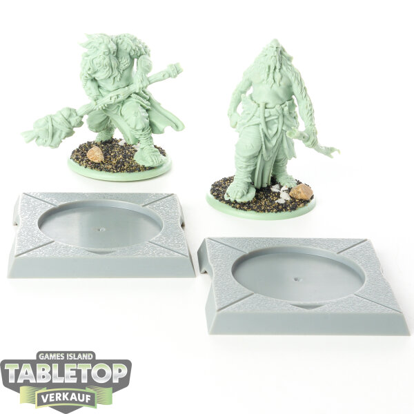 Freies Volk - 2x Savage Giants - unbemalt