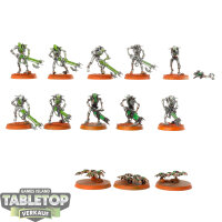 Necrons - 10 Necron Warriors - bemalt