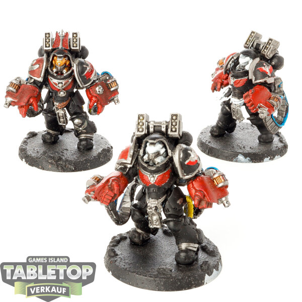 Space Marines - 3 Primaris Aggressors - bemalt