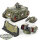 Salamanders - Salamanders Razorback with Assault Cannon Turret & Dozer Blade / Whirlwind - bemalt