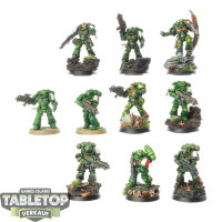 Space Marines - 10x Intercessors - bemalt