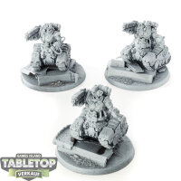 Adeptus Mechanicus - 3x Kataphron Breachers - grundiert