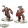 Adeptus Mechanicus - 2x Kastelan Robots - bemalt