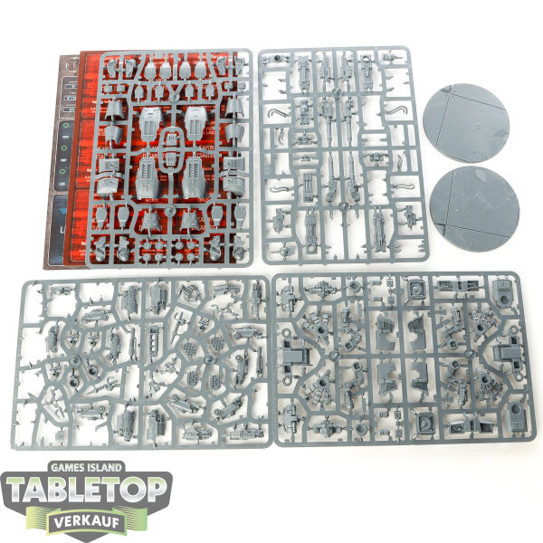 Legion Imperiales - 2x Warhound Titans - im Gussrahmen