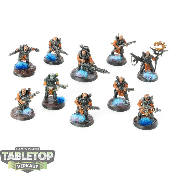 Genestealer Cults - 10 Neophyte Hybrids - bemalt