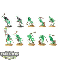 Nighthaunt - 10x Chainrasp Hordes - teilweise bemalt