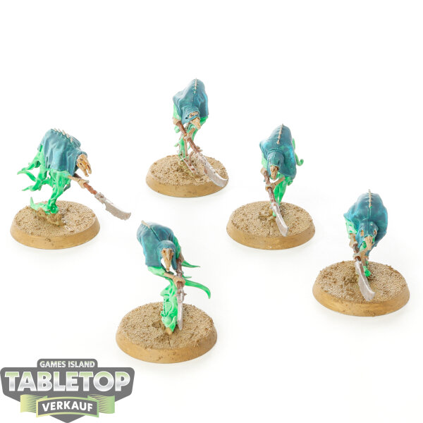 Nighthaunt - 5x Glaivewraith Stalkers - bemalt