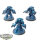 Space Marines - 3x Primaris Aggressors - teilweise bemalt