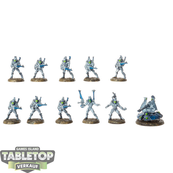 Aeldari - 10x Guardian Defenders - teilweise bemalt