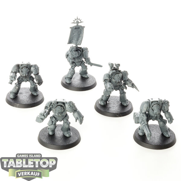 Space Marines - 5x Terminator Squad - klassisch - unbemalt