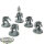 Space Marines - 5x Terminator Squad - klassisch - unbemalt