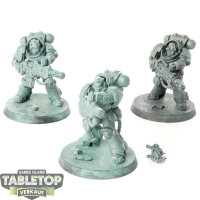 Space Marines - 3x Primaris Eradicators - grundiert