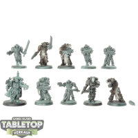 Black Templars - 10x Primaris Crusader Squad - teilweise...